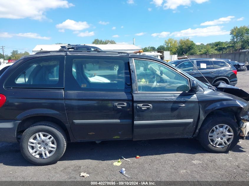 2006 Dodge Caravan Se VIN: 1D4GP25B56B629723 Lot: 40278095