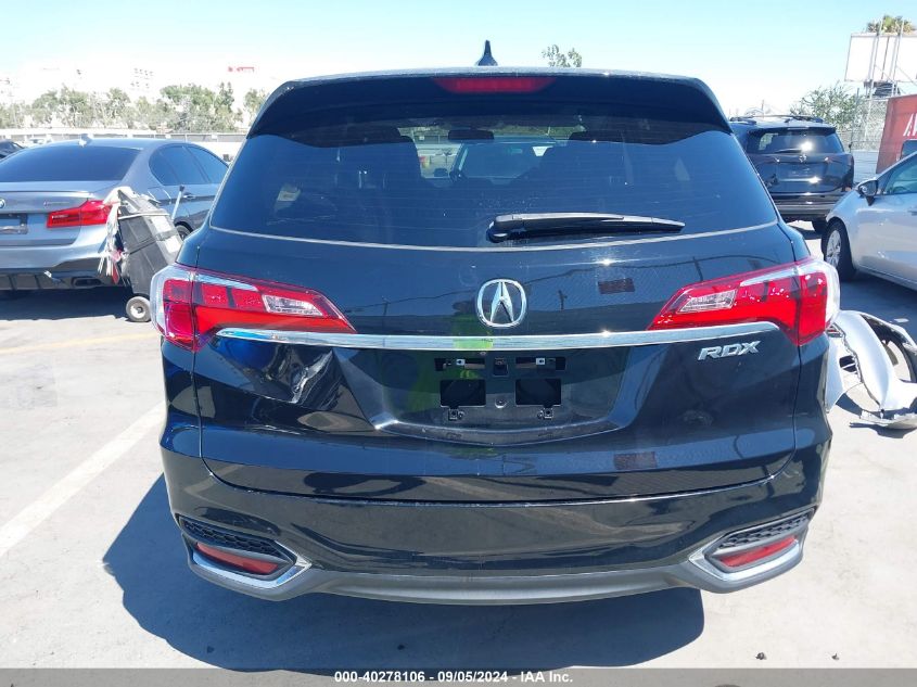 2018 Acura Rdx Acurawatch Plus Package VIN: 5J8TB3H33JL000793 Lot: 40278106