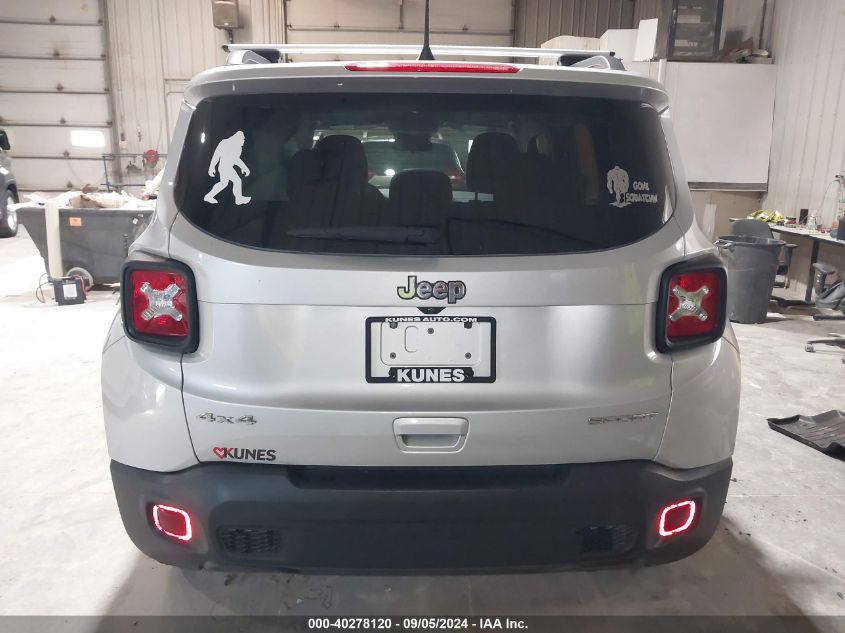 2021 Jeep Renegade Sport 4X4 VIN: ZACNJDAB3MPM60454 Lot: 40278120