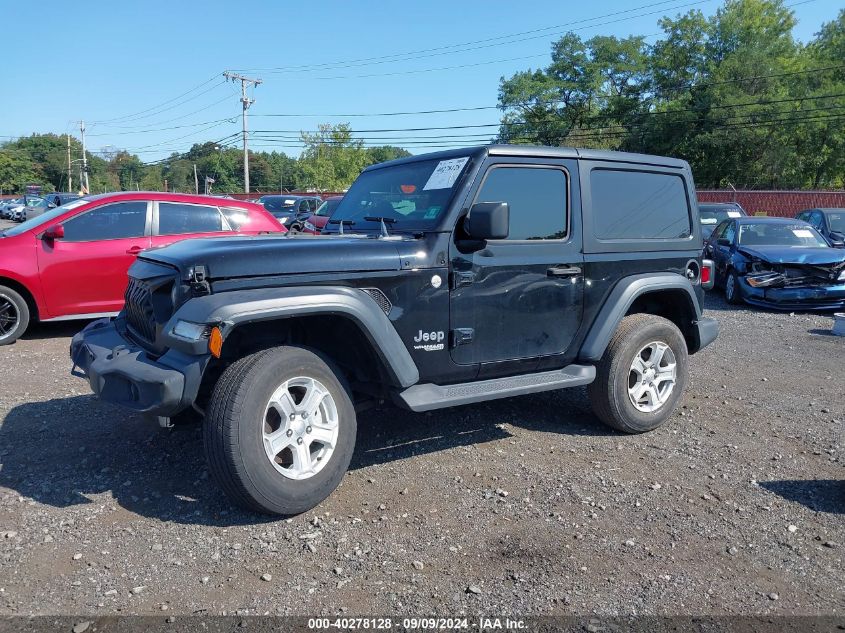 2018 Jeep Wrangler Sport S 4X4 VIN: 1C4GJXAG9JW143768 Lot: 40278128