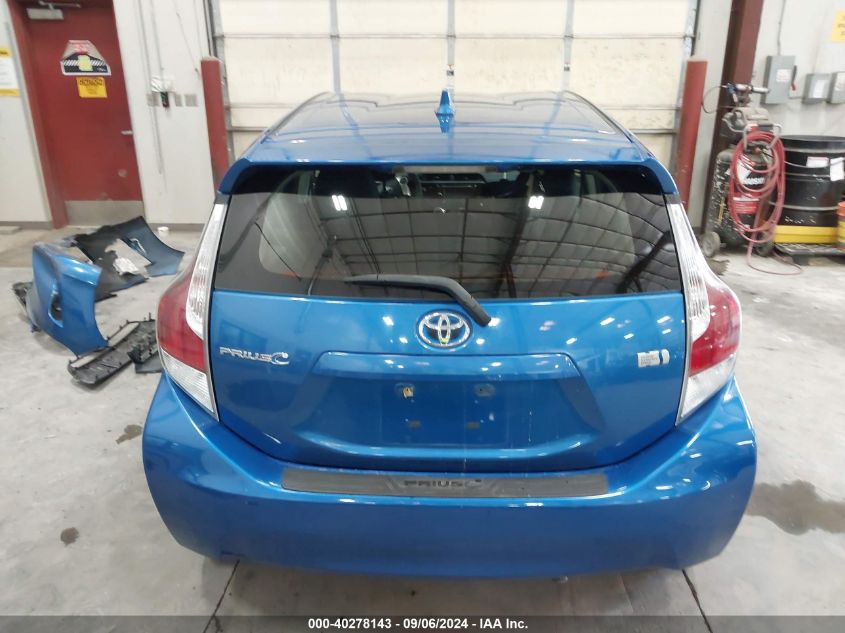 2015 Toyota Prius C Three VIN: JTDKDTB39F1094386 Lot: 40278143