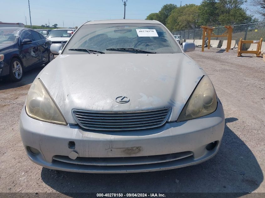 2005 Lexus Es 330 VIN: JTHBA30G655074746 Lot: 40278150