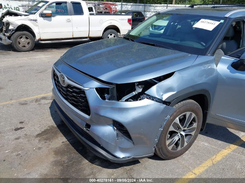 2024 Toyota Highlander Xle VIN: 5TDKDRBH6RS538748 Lot: 40278161