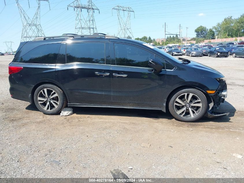 2018 Honda Odyssey Elite VIN: 5FNRL6H97JB052748 Lot: 40278164