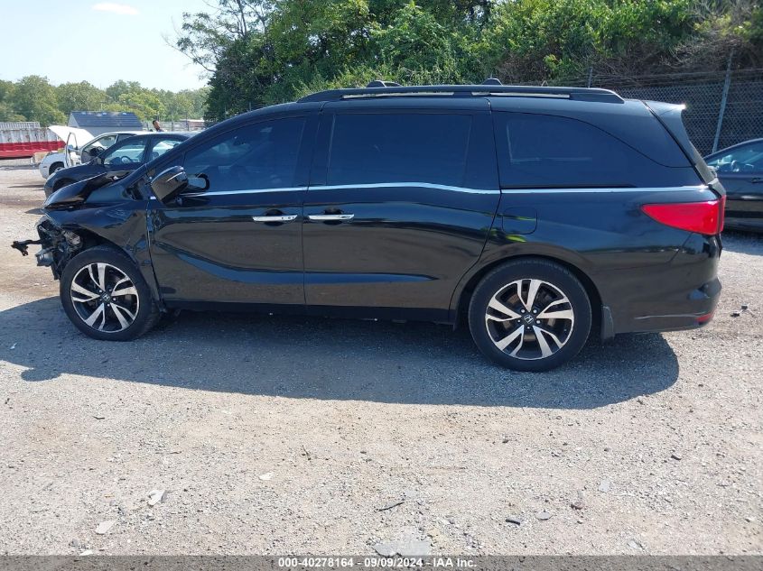 2018 Honda Odyssey Elite VIN: 5FNRL6H97JB052748 Lot: 40278164