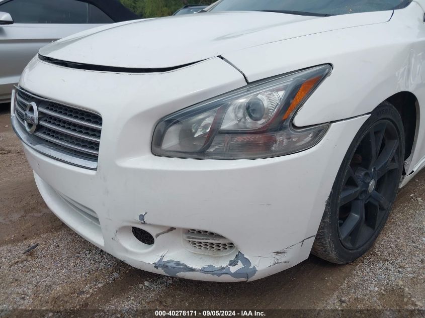 2012 Nissan Maxima 3.5 Sv VIN: 1N4AA5AP9CC859607 Lot: 40278171