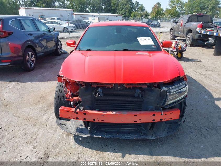 2018 Dodge Charger Sxt Plus Rwd VIN: 2C3CDXHG2JH125062 Lot: 40278178