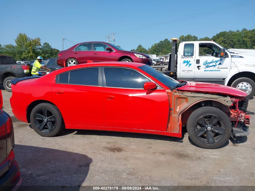 2018 Dodge Charger Sxt Plus Rwd VIN: 2C3CDXHG2JH125062 Lot: 40278178