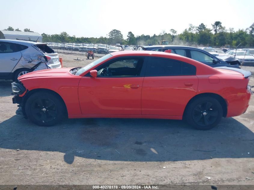 2018 Dodge Charger Sxt Plus Rwd VIN: 2C3CDXHG2JH125062 Lot: 40278178