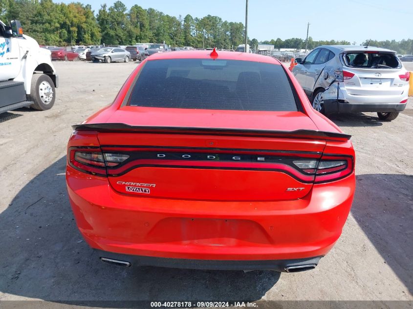 2018 Dodge Charger Sxt Plus Rwd VIN: 2C3CDXHG2JH125062 Lot: 40278178