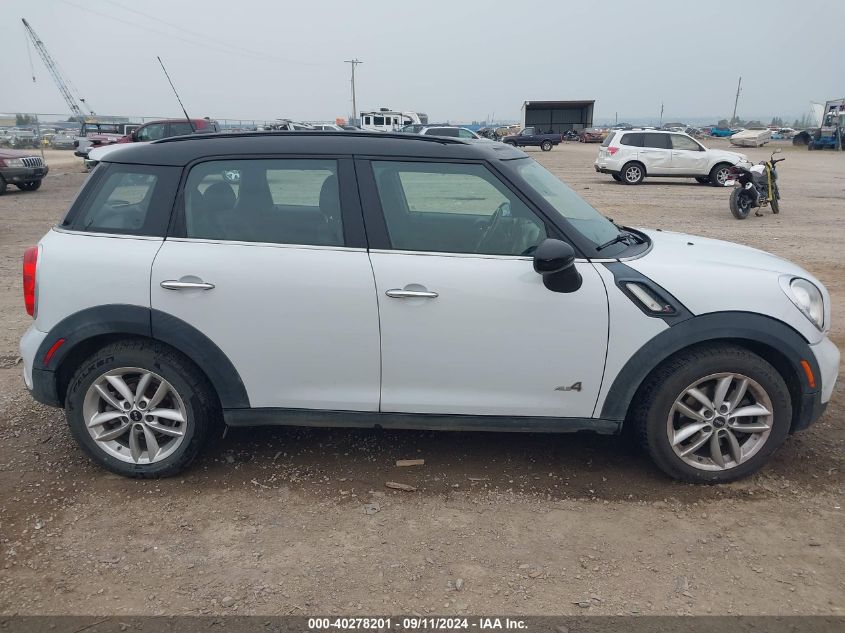 2012 Mini Cooper S Countryman VIN: WMWZC5C58CWL57590 Lot: 40278201