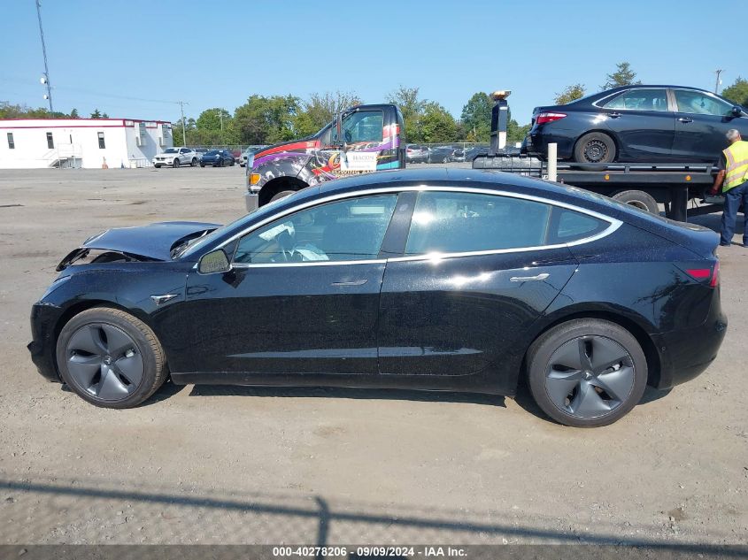 2019 Tesla Model 3 Long Range/Mid Range/Standard Range/Standard Range Plus VIN: 5YJ3E1EAXKF399994 Lot: 40278206