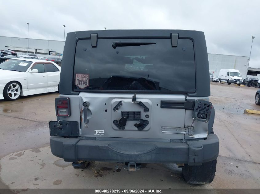 2014 Jeep Wrangler Unlimited Sport VIN: 1C4BJWDG9EL177779 Lot: 40278219