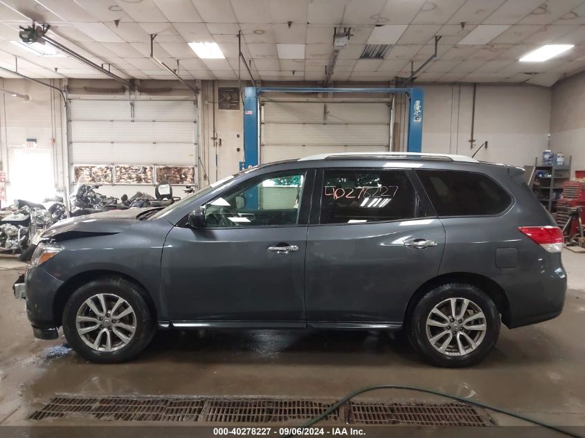 2014 Nissan Pathfinder Sv VIN: 5N1AR2MM5EC732242 Lot: 40278227