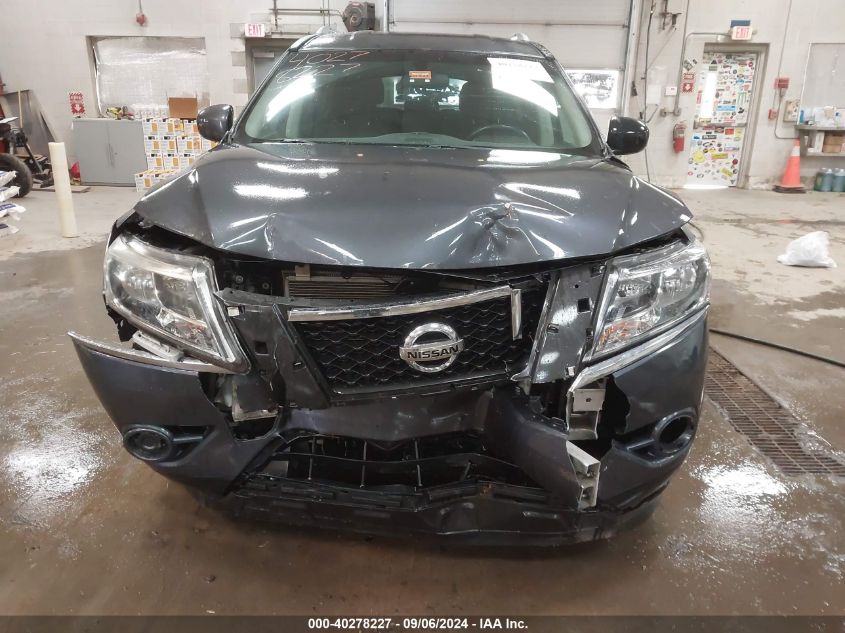 2014 Nissan Pathfinder Sv VIN: 5N1AR2MM5EC732242 Lot: 40278227