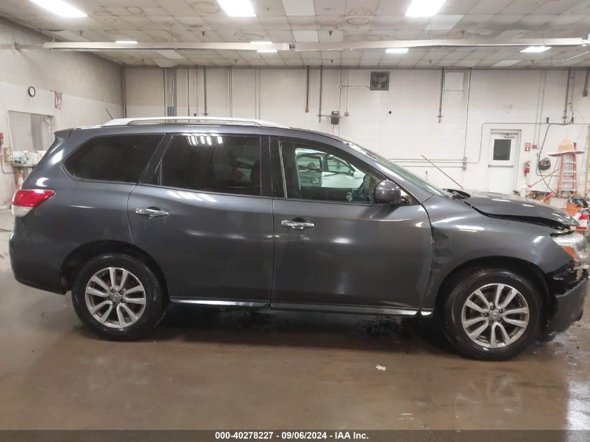 2014 Nissan Pathfinder Sv VIN: 5N1AR2MM5EC732242 Lot: 40278227