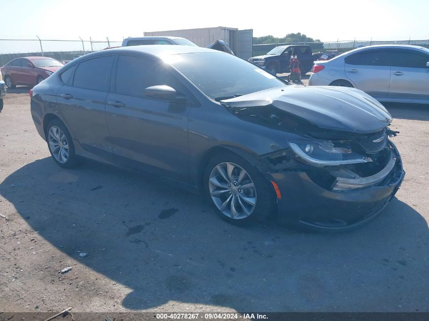 VIN 1C3CCCDG9GN151644 2016 CHRYSLER 200 no.1