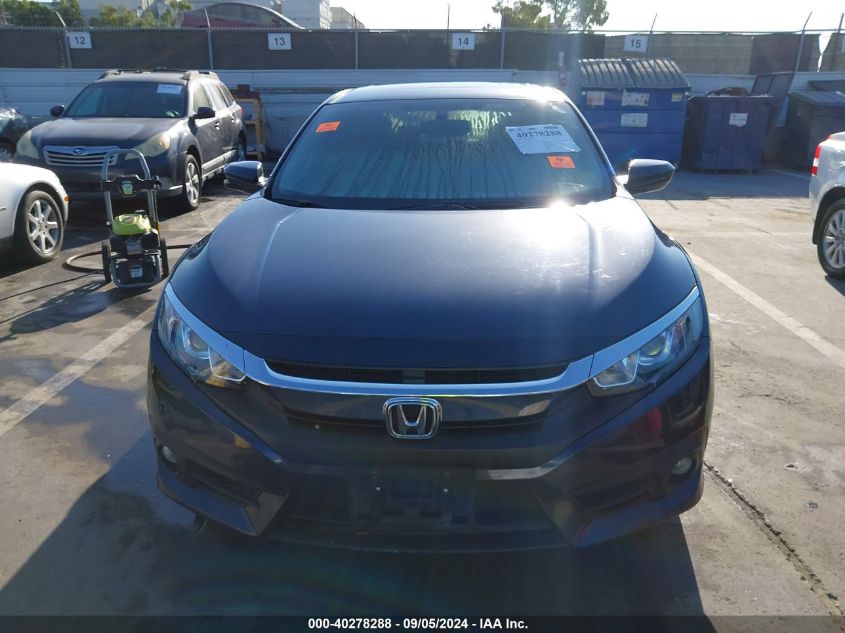 2018 Honda Civic Ex VIN: JHMFC1F35JX040932 Lot: 40278288