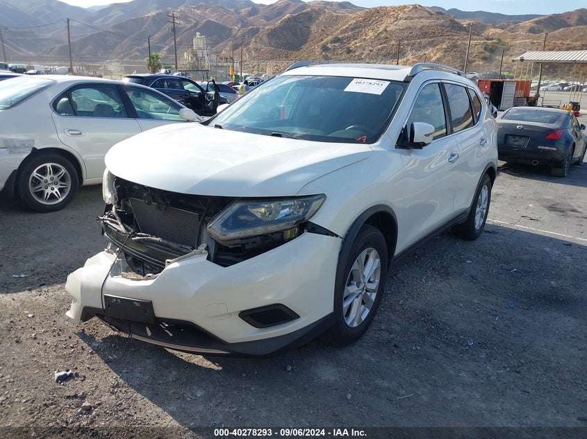 2016 NISSAN ROGUE S/SL/SV - 5N1AT2MT4GC869894
