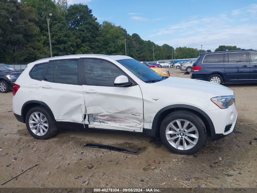 2017 BMW X3 SDRIVE28I - 5UXWZ7C5XH0U46005