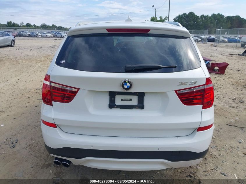 2017 BMW X3 Sdrive28I VIN: 5UXWZ7C5XH0U46005 Lot: 40278304