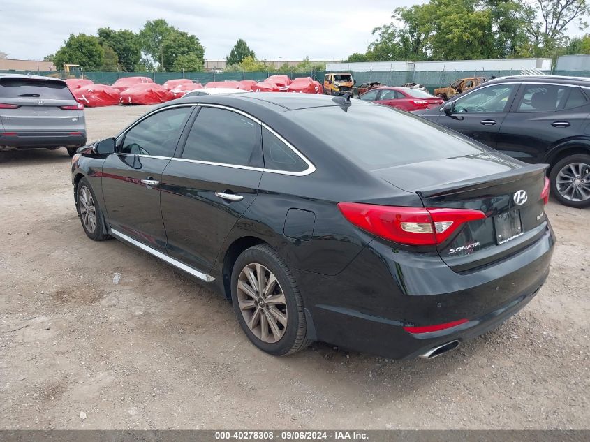 2016 HYUNDAI SONATA LIMITED - 5NPE34AF6GH369630