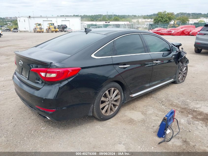 2016 HYUNDAI SONATA LIMITED - 5NPE34AF6GH369630