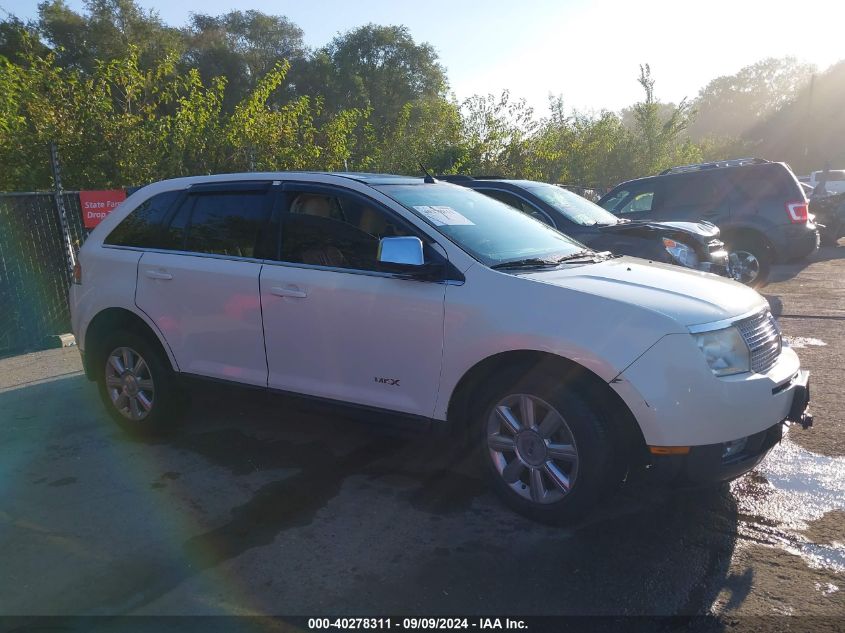 2007 Lincoln Mkx VIN: 2LMDU88C17BJ36875 Lot: 40278311