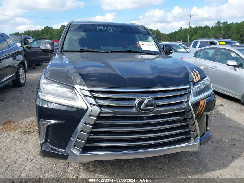 2020 Lexus Lx 570 Three-Row VIN: JTJDY7AX0L4319293 Lot: 40278314