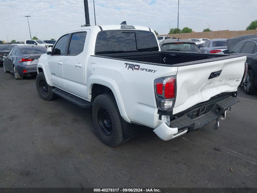 2022 Toyota Tacoma Trd Sport VIN: 3TMAZ5CN9NM172871 Lot: 40278317