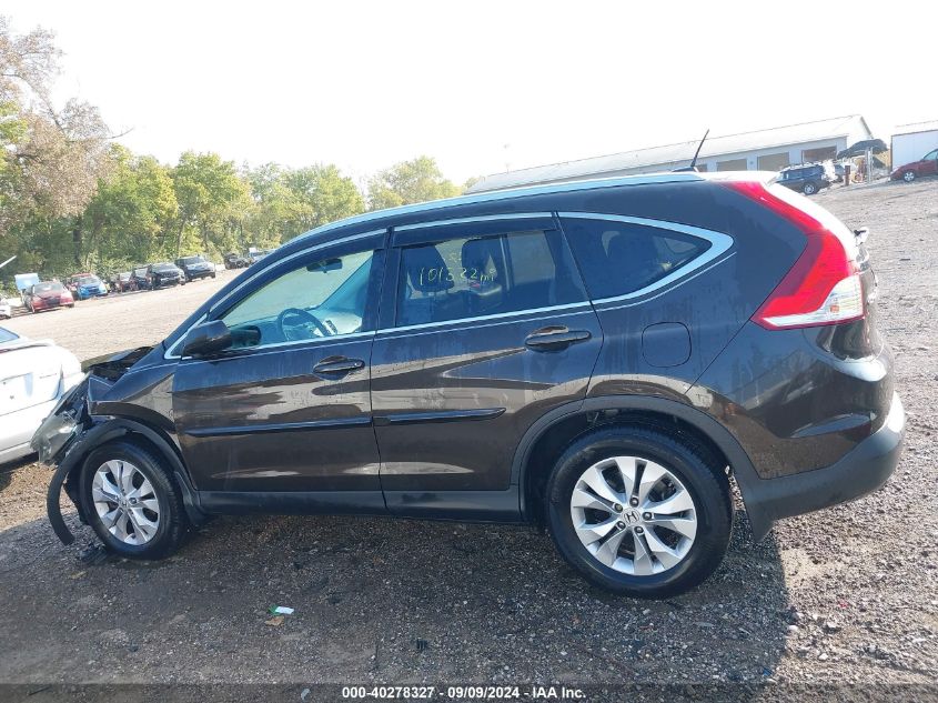 2013 Honda Cr-V Ex-L VIN: 5J6RM4H75DL063856 Lot: 40278327