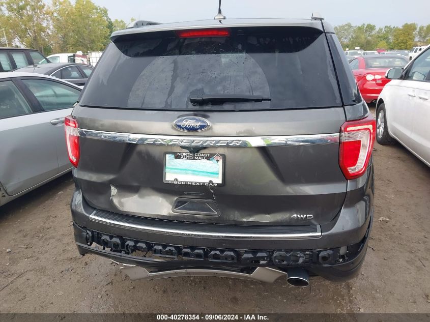 2018 Ford Explorer Xlt VIN: 1FM5K8D87JGB02088 Lot: 40278354