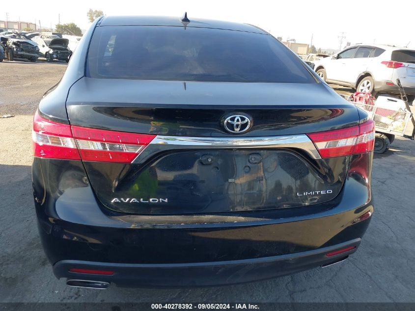 2013 Toyota Avalon Premium/Touring/Limited VIN: 4T1BK1EB2DU047706 Lot: 40278392