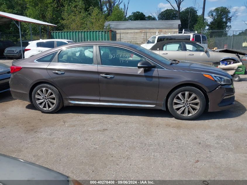 2015 Hyundai Sonata Sport VIN: 5NPE34AFXFH138339 Lot: 40278408