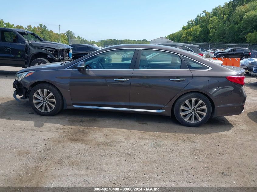 2015 Hyundai Sonata Sport VIN: 5NPE34AFXFH138339 Lot: 40278408