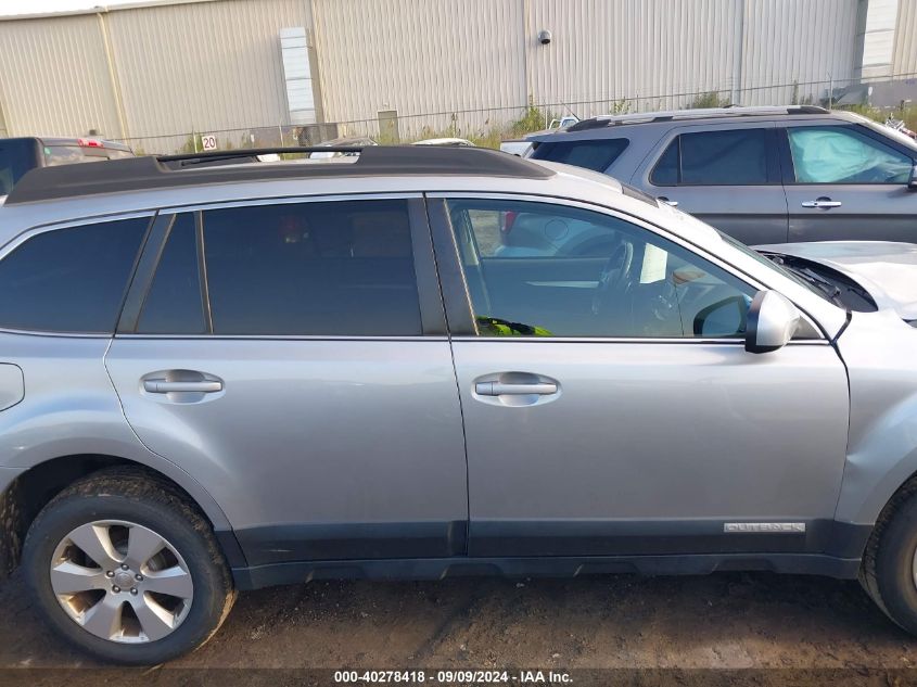 2012 Subaru Outback 2.5I Premium VIN: 4S4BRCCC4C3221217 Lot: 40278418