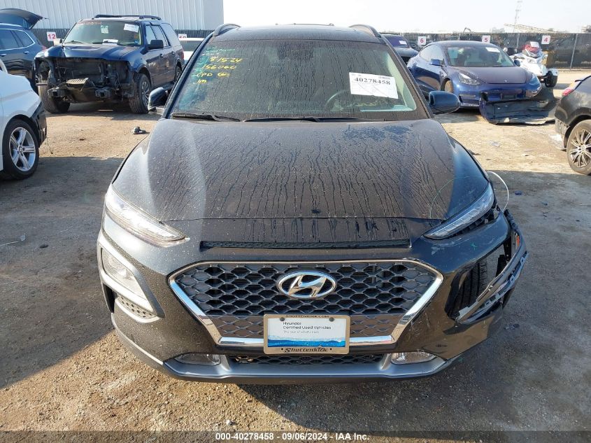 2020 Hyundai Kona Limited VIN: KM8K3CA5XLU515060 Lot: 40278458