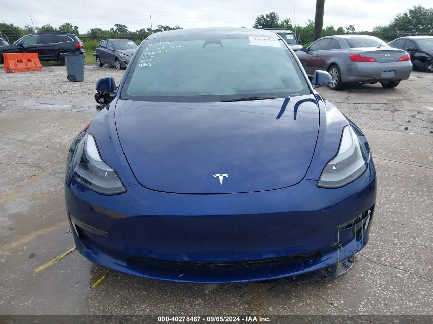 2023 Tesla Model 3 VIN: 5YJ3E1EA1PF596110 Lot: 40278467