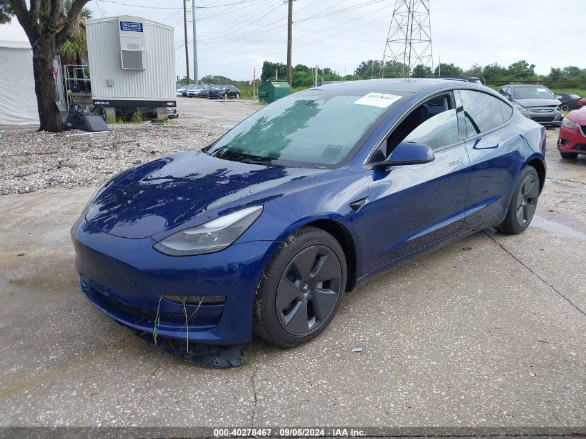 5YJ3E1EA1PF596110 2023 TESLA MODEL 3 - Image 2