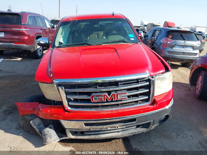 2013 GMC Sierra 1500 Sle VIN: 3GTP1VE03DG132219 Lot: 40278479