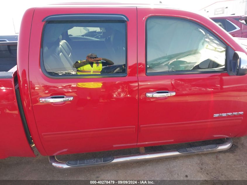 2013 GMC Sierra 1500 Sle VIN: 3GTP1VE03DG132219 Lot: 40278479