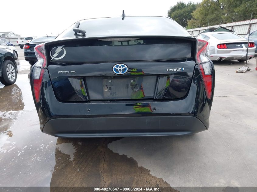 2018 Toyota Prius Three VIN: JTDKARFU6J3551814 Lot: 40278547