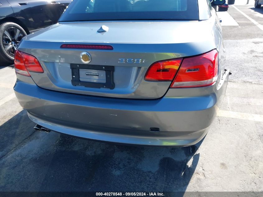 2007 BMW 3 Series 328I VIN: WBAWR33507PX79911 Lot: 40278548