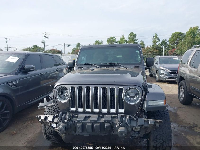 2020 Jeep Wrangler Unlimited Sahara 4X4 VIN: 1C4HJXEN9LW149411 Lot: 40278555