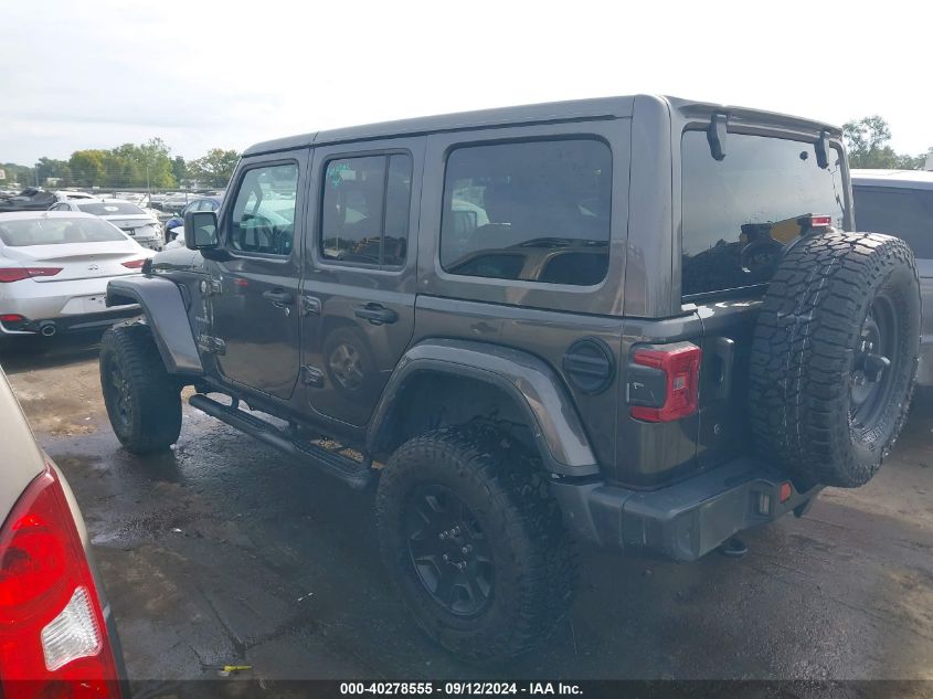 2020 Jeep Wrangler Unlimited Sahara 4X4 VIN: 1C4HJXEN9LW149411 Lot: 40278555