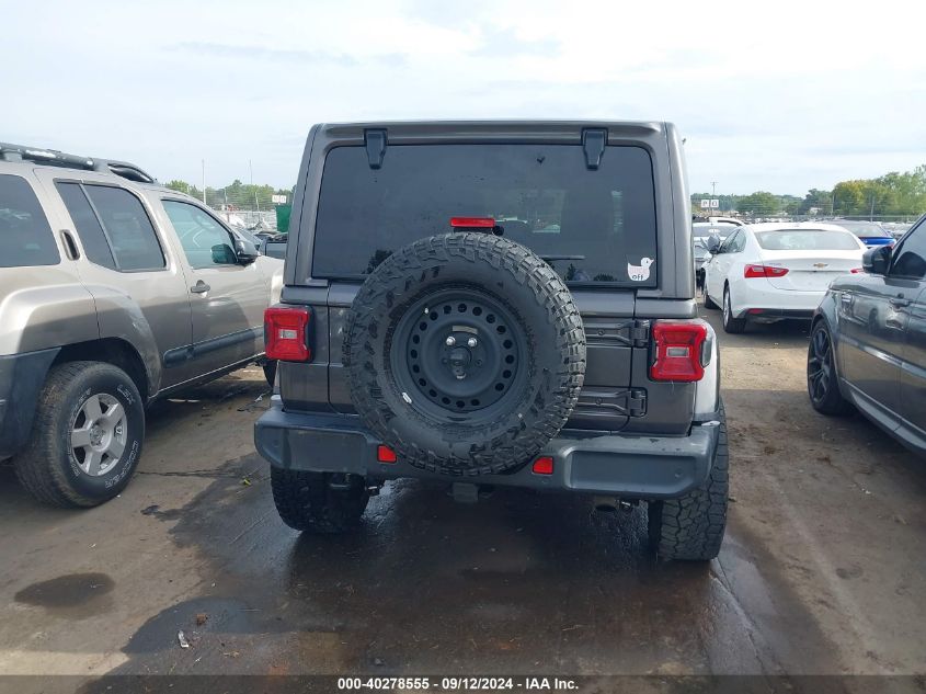 2020 Jeep Wrangler Unlimited Sahara 4X4 VIN: 1C4HJXEN9LW149411 Lot: 40278555