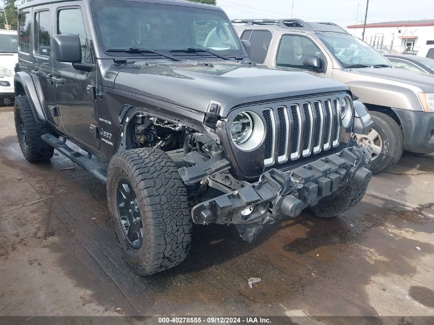 2020 Jeep Wrangler Unlimited Sahara 4X4 VIN: 1C4HJXEN9LW149411 Lot: 40278555