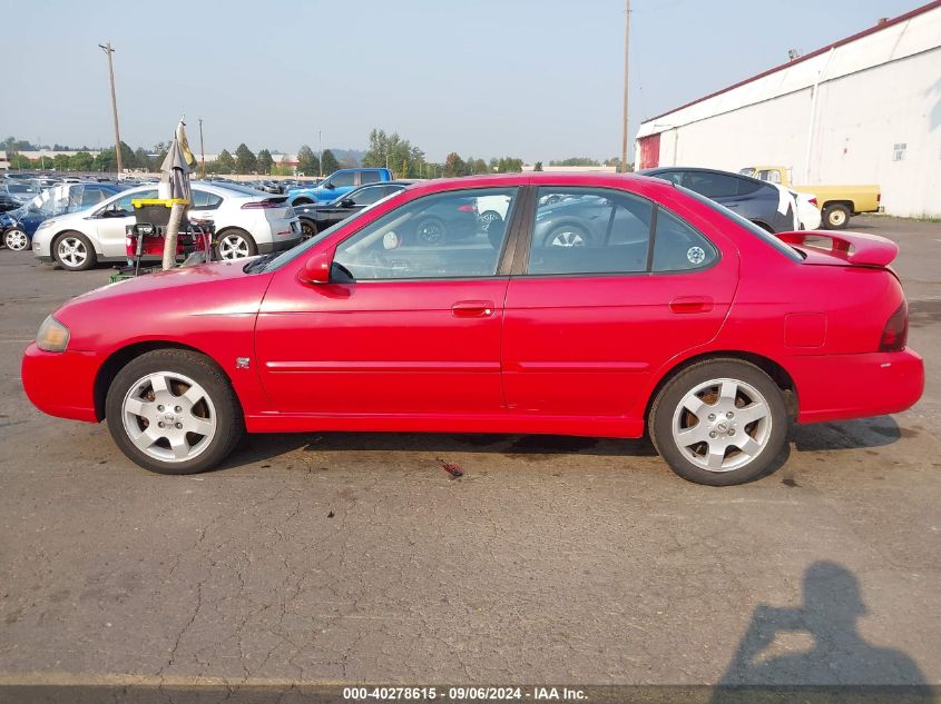 2004 Nissan Sentra Se-R VIN: 3N1AB51D64L728527 Lot: 40278615