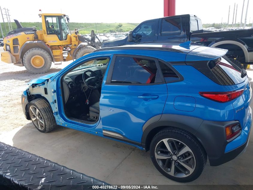 2019 Hyundai Kona Ultimate VIN: KM8K5CA54KU222313 Lot: 40278622