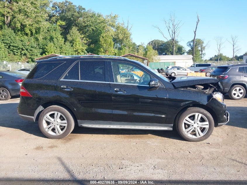 2013 Mercedes-Benz Ml 350 4Matic VIN: 4JGDA5HB6DA266720 Lot: 40278635